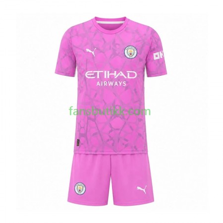 Fotballdrakt Manchester City Keeper Barn Bortetrøye 2026-2027 Kortermet